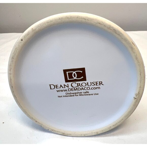 Dean Crouser Ceramic Vase With Colorful Butterfly Design 7.5" Tall Dishwasher Sa - Picture 5 of 5